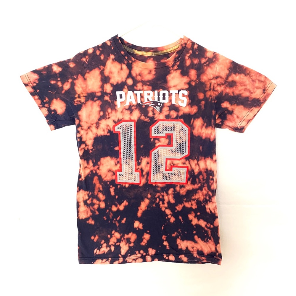 Custom dyed tom Brady Patriots T-shirt